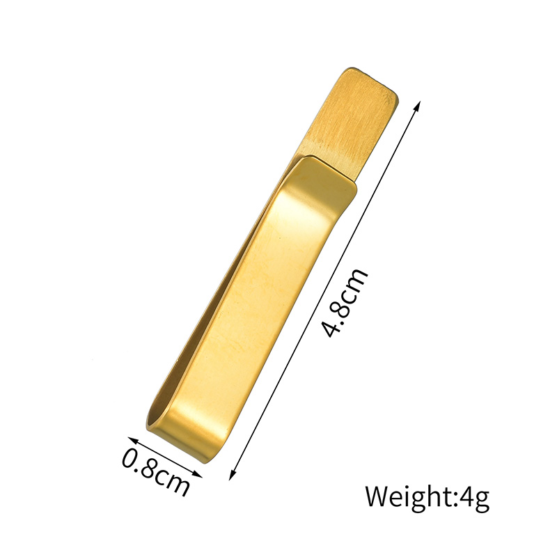Stainless Steel Engraved Name  - Tie Bar Set Gift recensione e prezzo