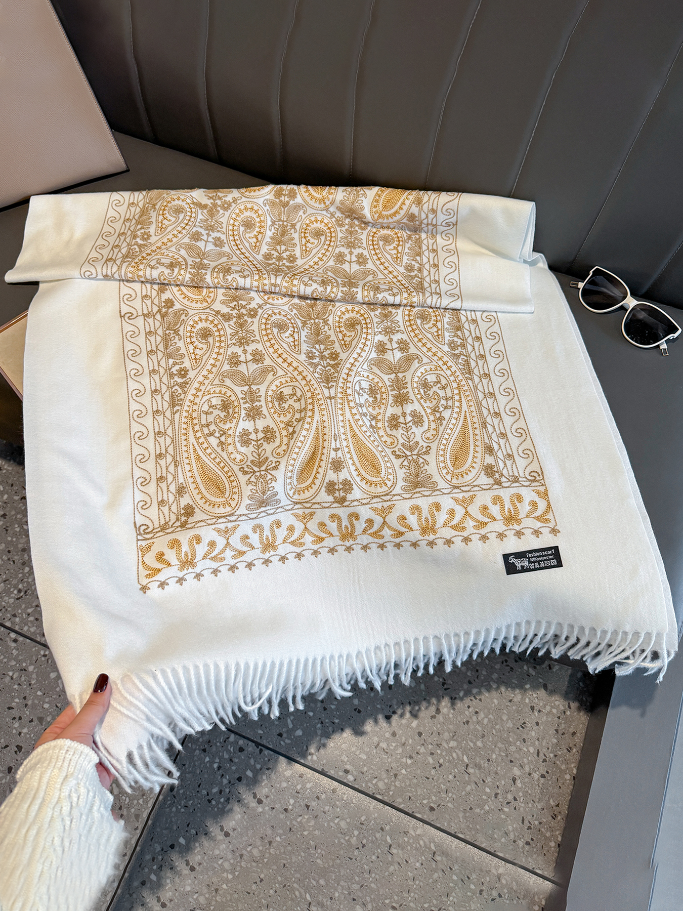 Luxury Thick Warm Paisley Pash - Woven Scarf Blanket recensione e prezzo