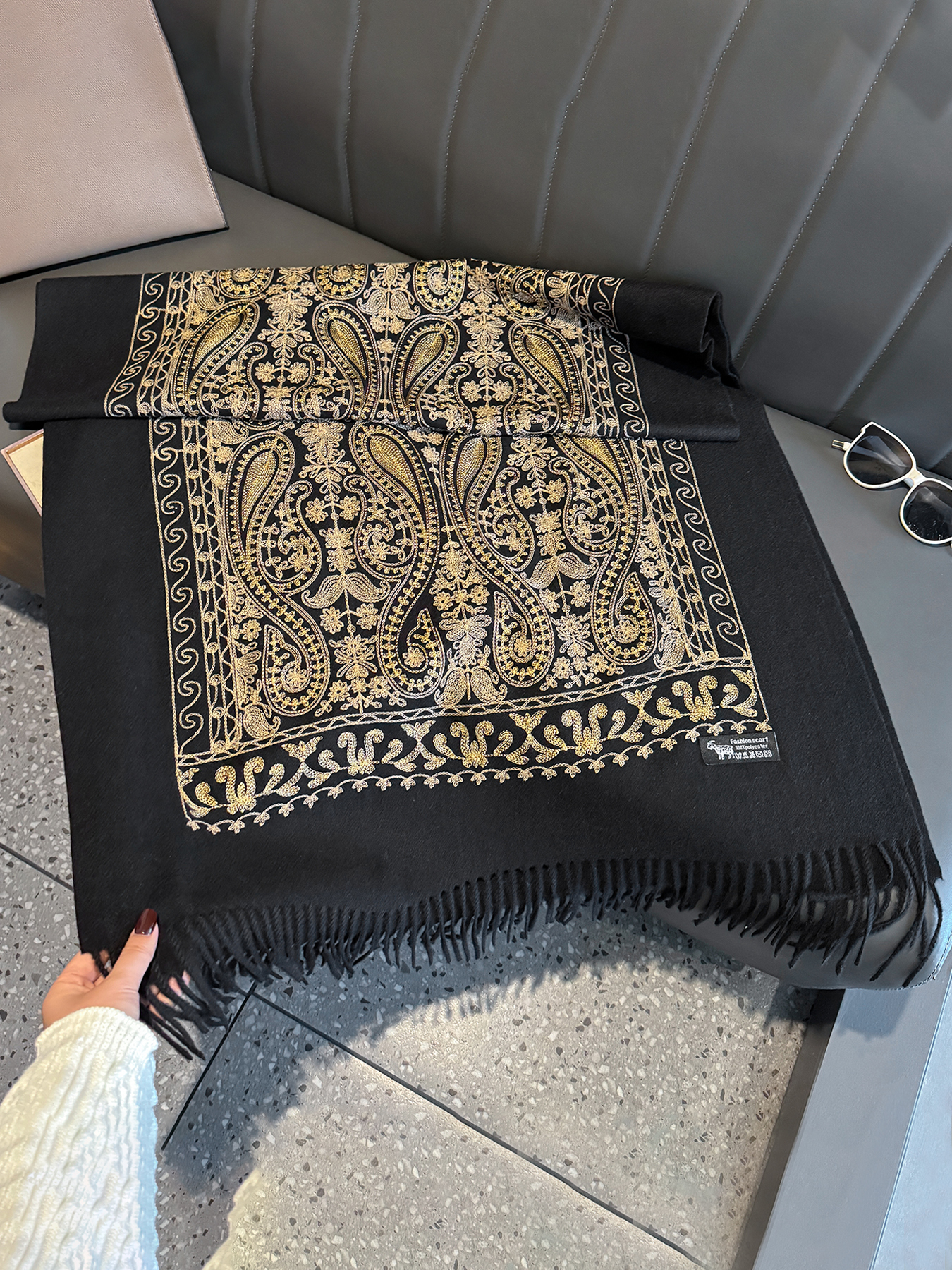 Luxury Thick Warm Paisley Pash - Woven Scarf Blanket recensione e prezzo