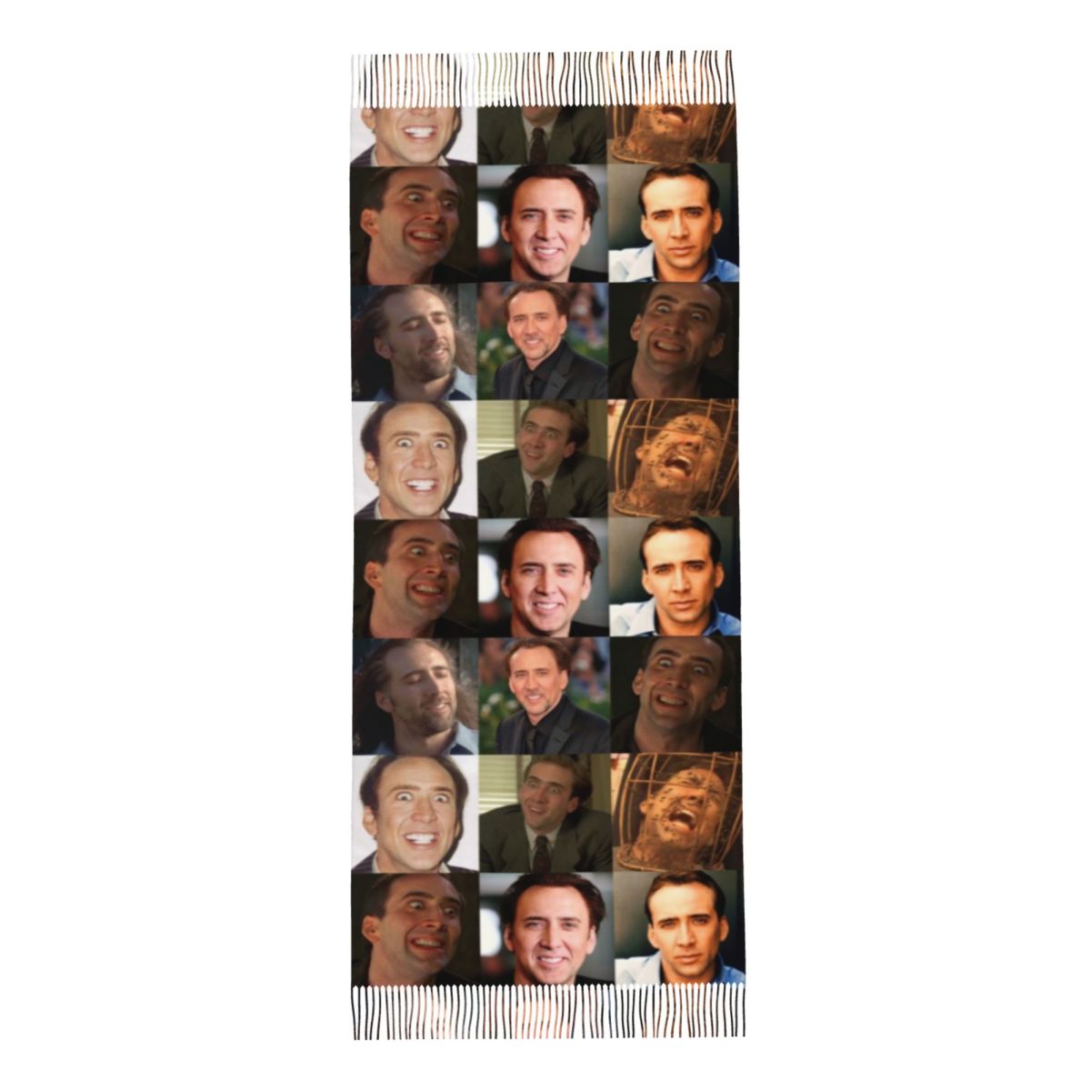 Nicolas Cage Funny Face Meme S - Pashmina Wrap Large recensione e prezzo