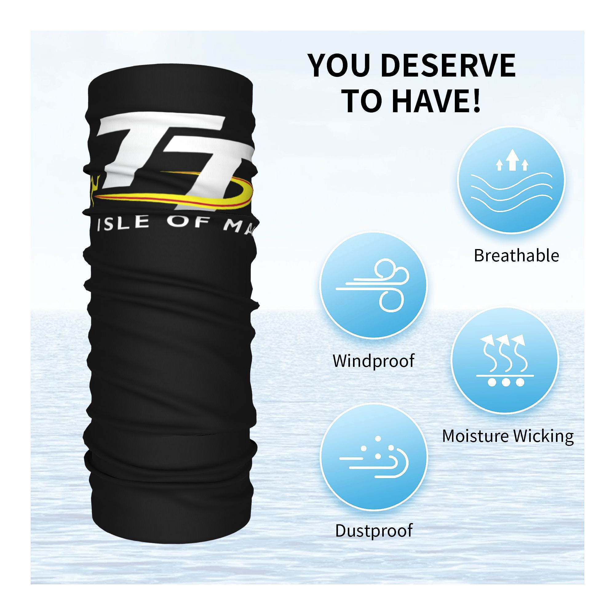 Custom Motorcycle Sport Isle o - Neck Warmer Tube recensione e prezzo