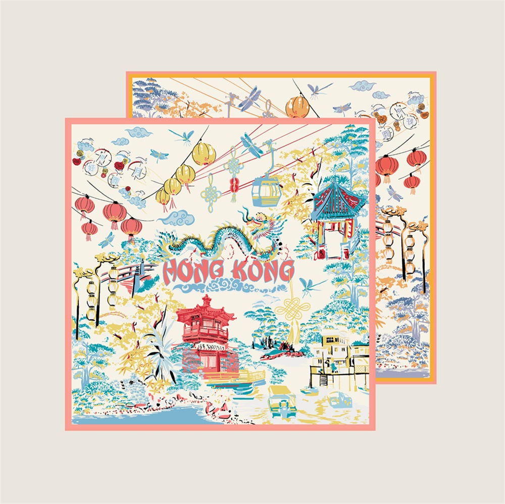 90CMTwill Silk Scarf Women Dou - Face Scarf Mask recensione e prezzo