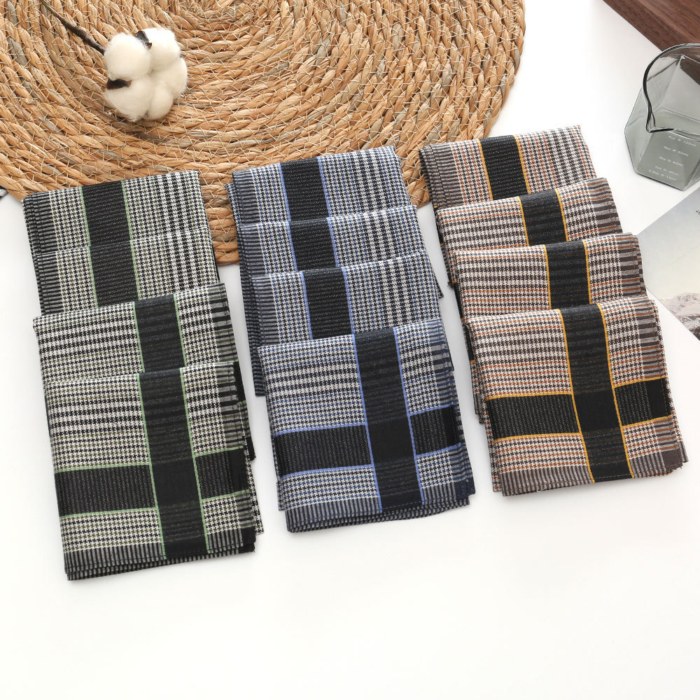 3/6/12 Pcs Men's Pure Cotton H - Handkerchief Cotton Men recensione e prezzo