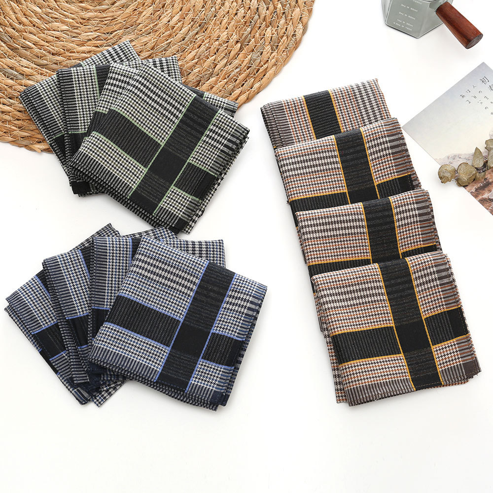 3/6/12 Pcs Men's Pure Cotton H - Handkerchief Cotton Men recensione e prezzo