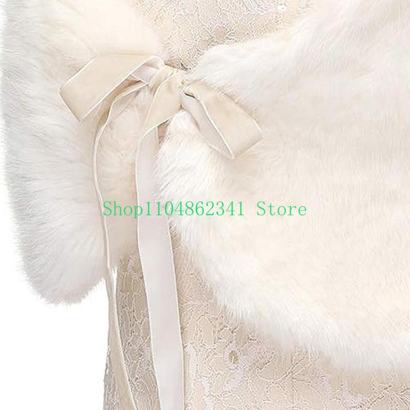 652F Sophisticated Faux Furs S - Stole Wedding Shawl recensione e prezzo