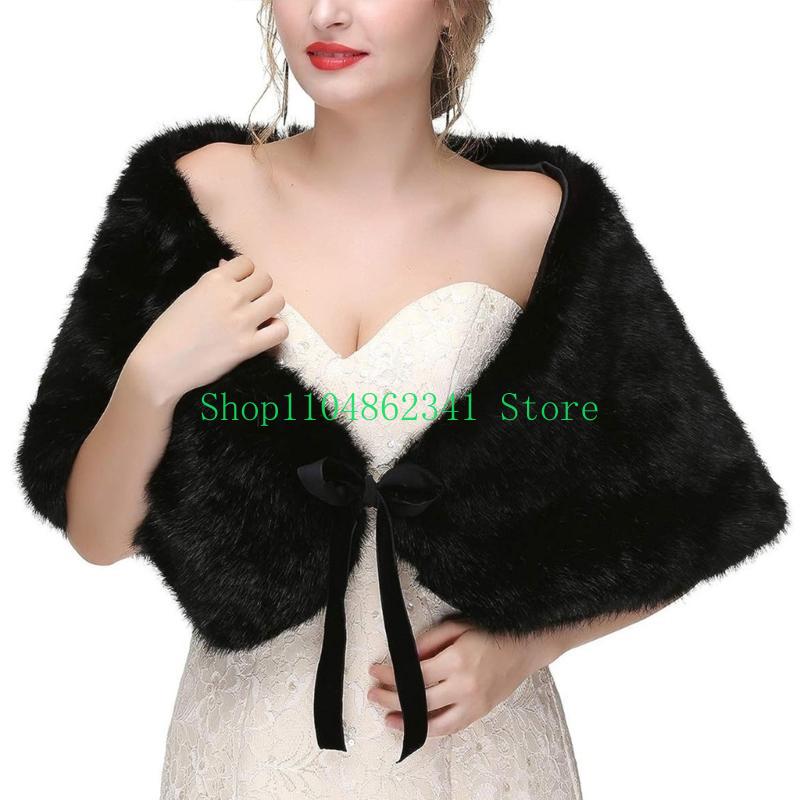 652F Sophisticated Faux Furs S - Stole Wedding Shawl recensione e prezzo
