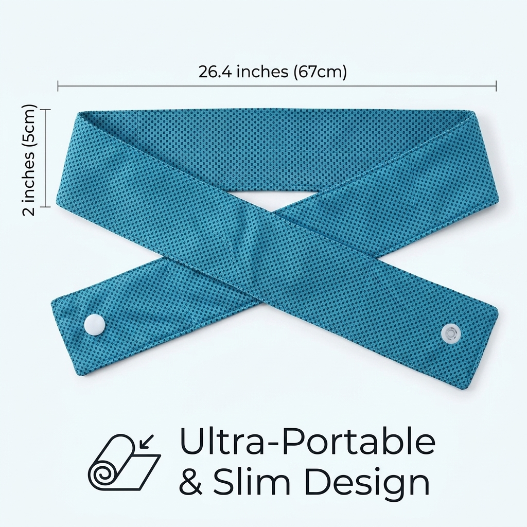Cooling Neck Gaiter Scarf Band - Silk Neck Scarf recensione e prezzo