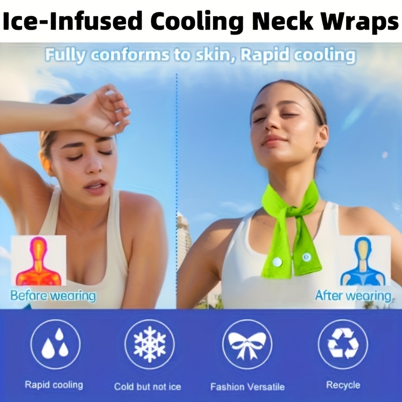Cooling Neck Gaiter Scarf Band - Silk Neck Scarf recensione e prezzo