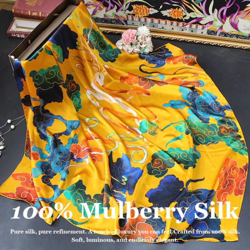 New Luxury 110x110cm Real Silk - Pashmina Wrap Large recensione e prezzo