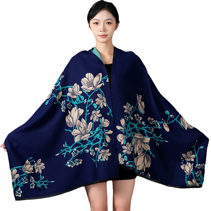 Women Winter Shawl Cashmere Sc - Woven Scarf Blanket recensione e prezzo