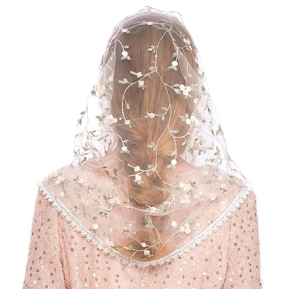 Women Chapel Veils Lady Mantil - Infinity Scarf Knit recensione e prezzo