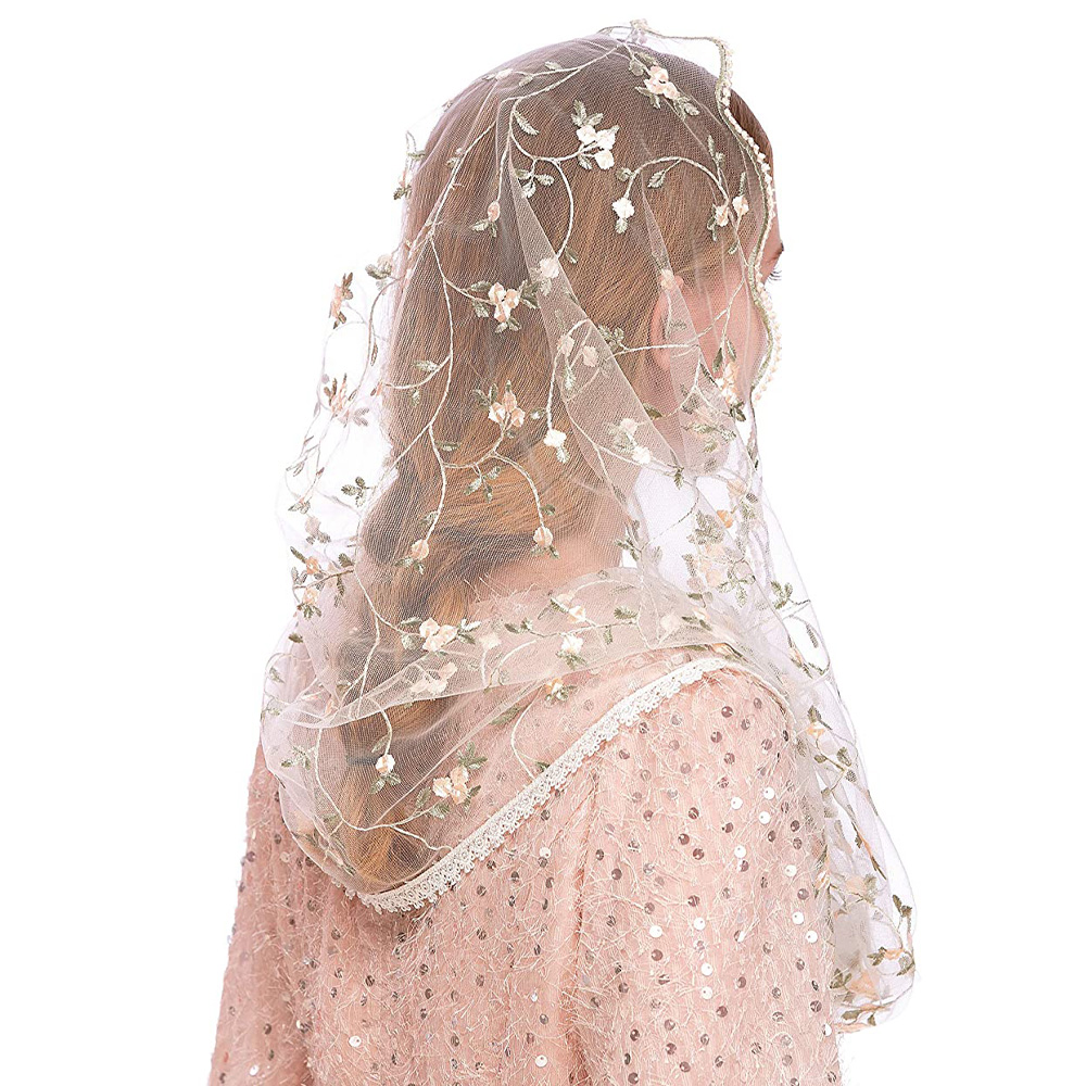 Women Chapel Veils Lady Mantil - Infinity Scarf Knit recensione e prezzo