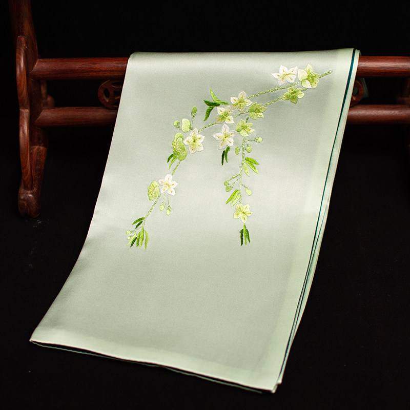 Pure Silk Suzhou Embroidery Sc - Silk Neck Scarf recensione e prezzo