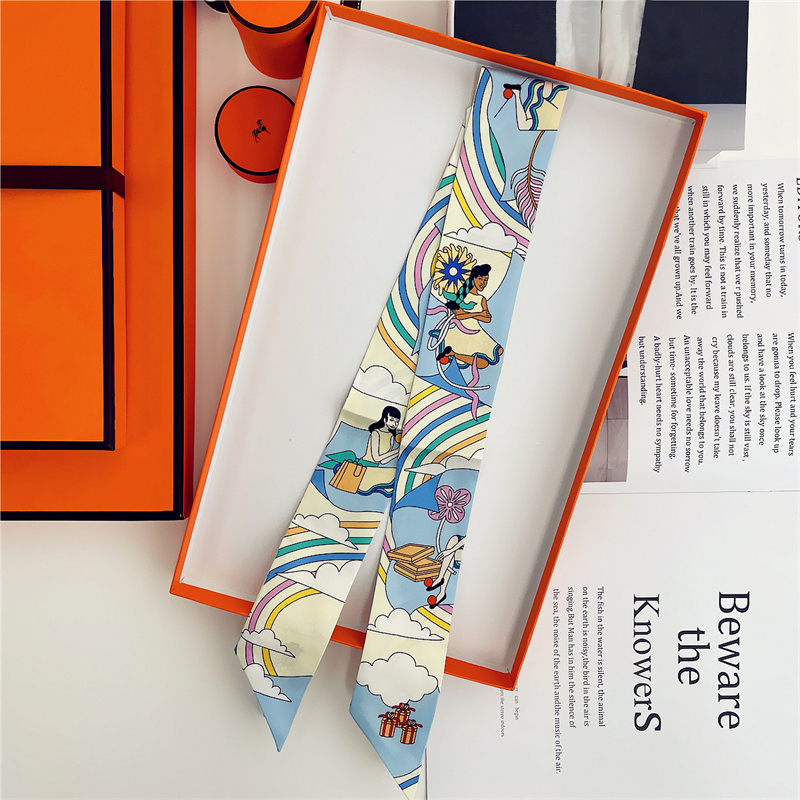 Women 100% Mulberry Silk Scarf - Ascot Neck Scarf recensione e prezzo
