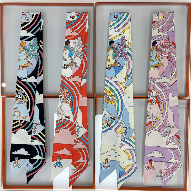 Women 100% Mulberry Silk Scarf - Ascot Neck Scarf recensione e prezzo