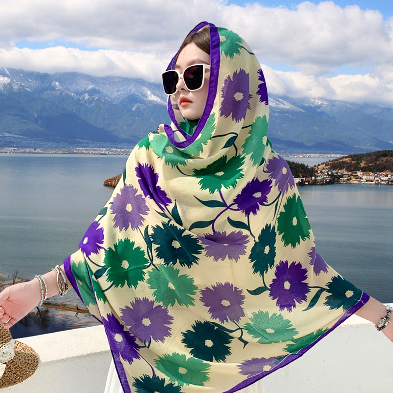 Korean Style Fashion Printed P - Pashmina Wrap Large recensione e prezzo