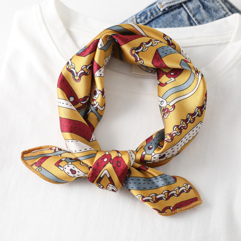 Women scarf  50*50cm Square Sk - Silk Tie Striped recensione e prezzo