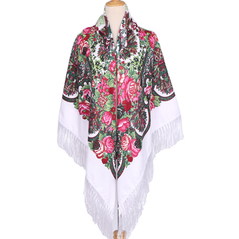 160*160cm Ethnic Large Square  - Woven Scarf Blanket recensione e prezzo