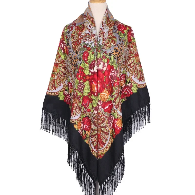 160*160cm Ethnic Large Square  - Woven Scarf Blanket recensione e prezzo