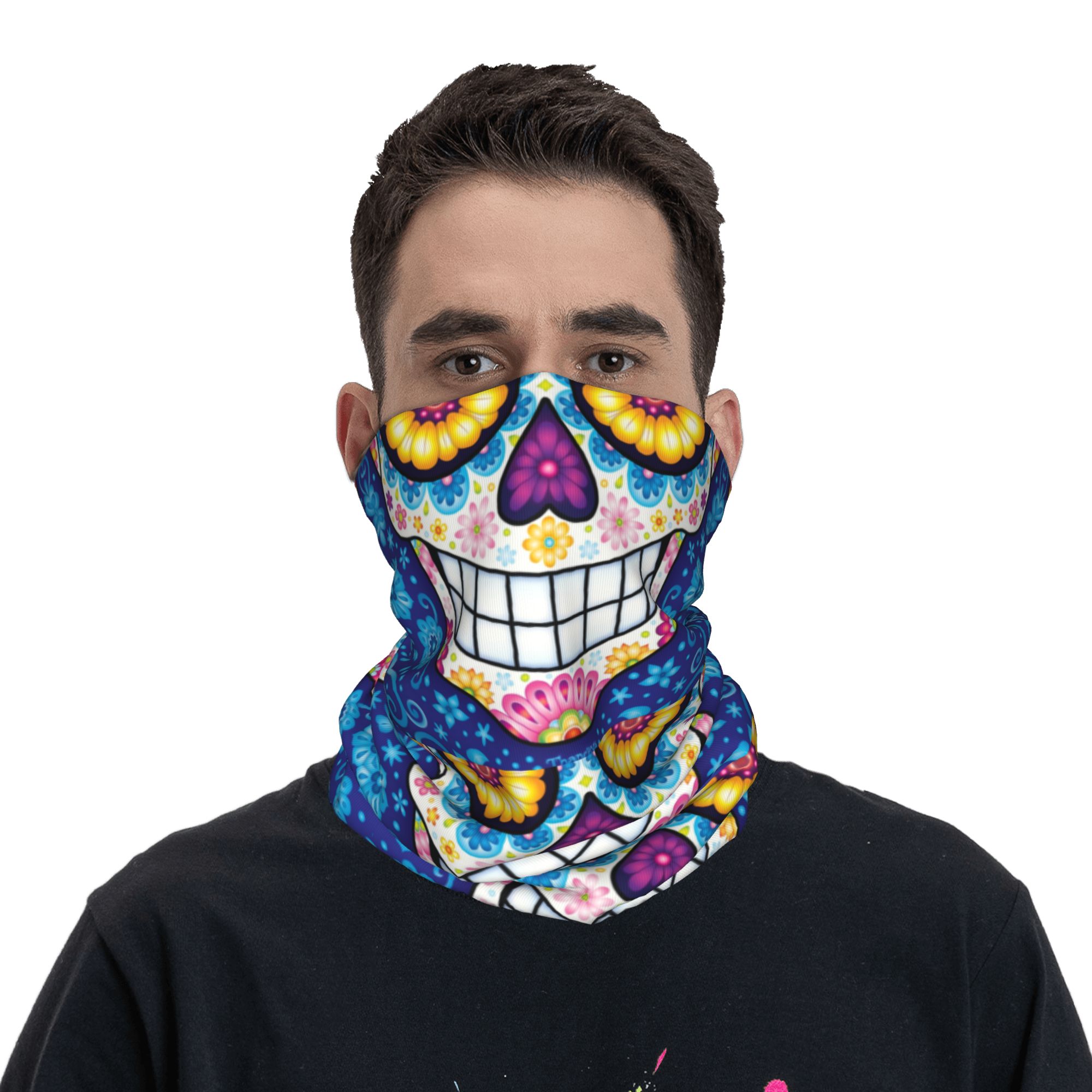 Custom Day Of The Dead Sugar S - Neck Warmer Tube recensione e prezzo