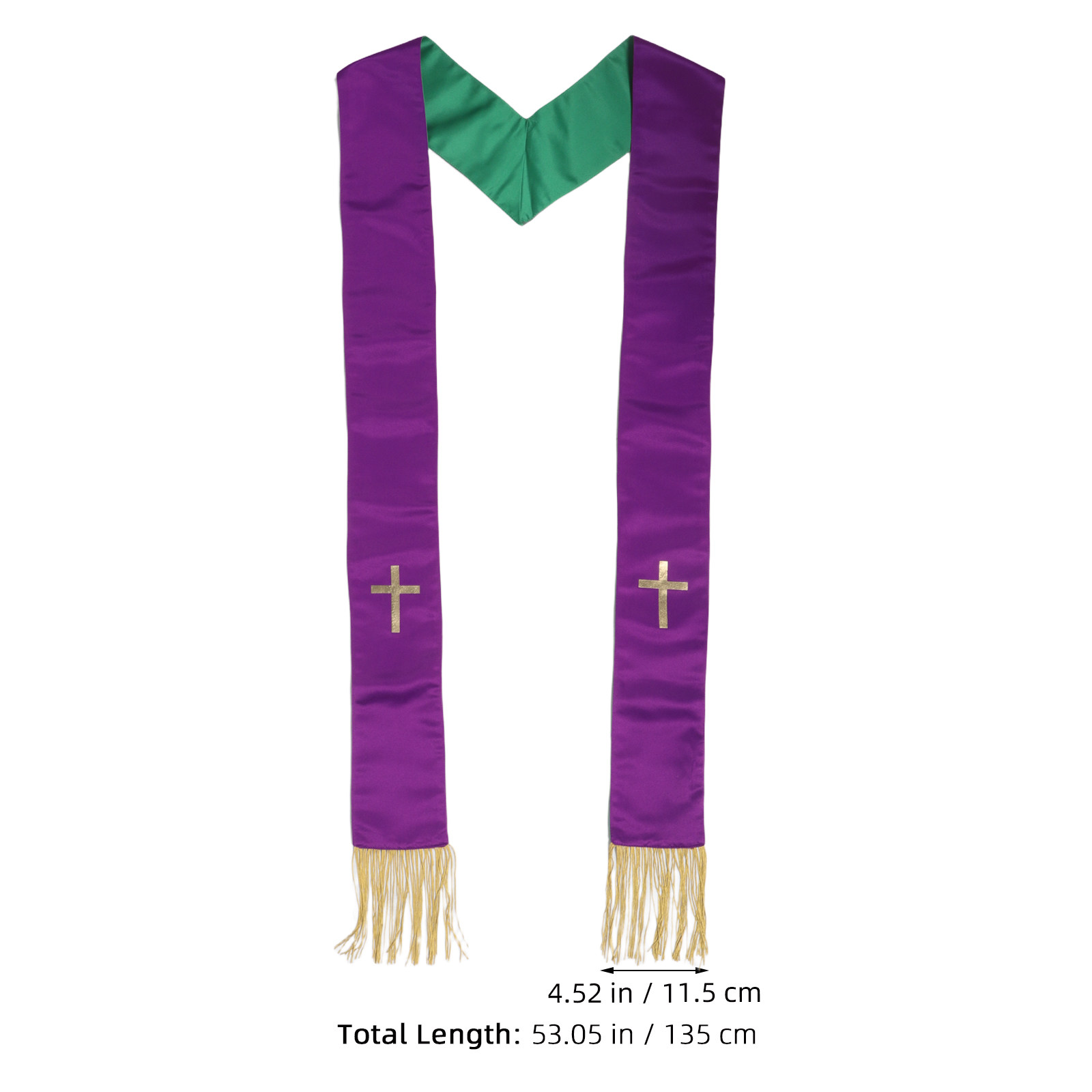 Reversible Embroidered Pastor  - Stole Wedding Shawl recensione e prezzo