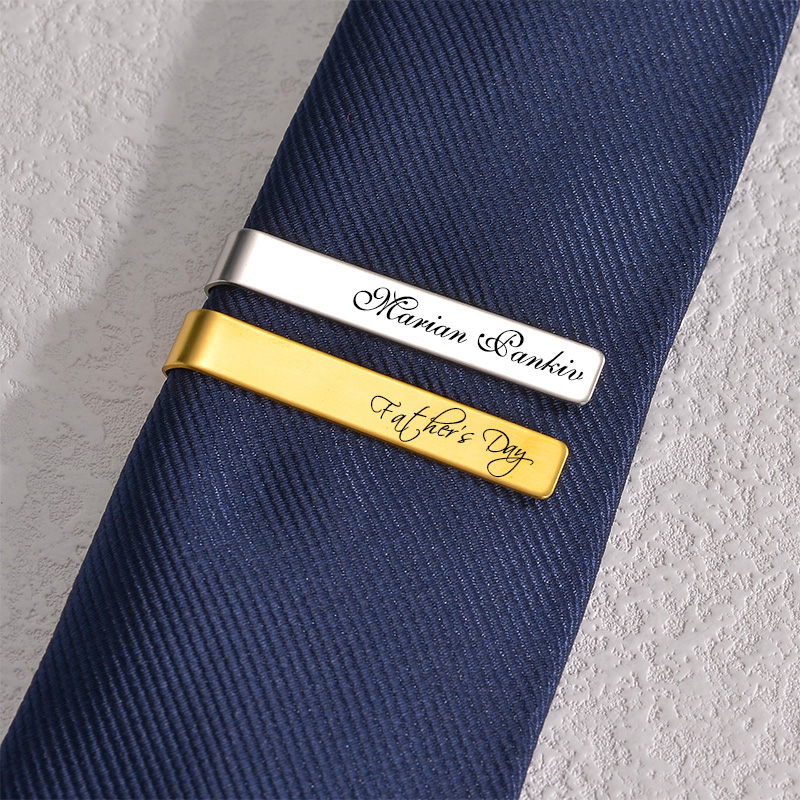 Afirstee Stainless Steel Engra - Tie Bar Set Gift recensione e prezzo
