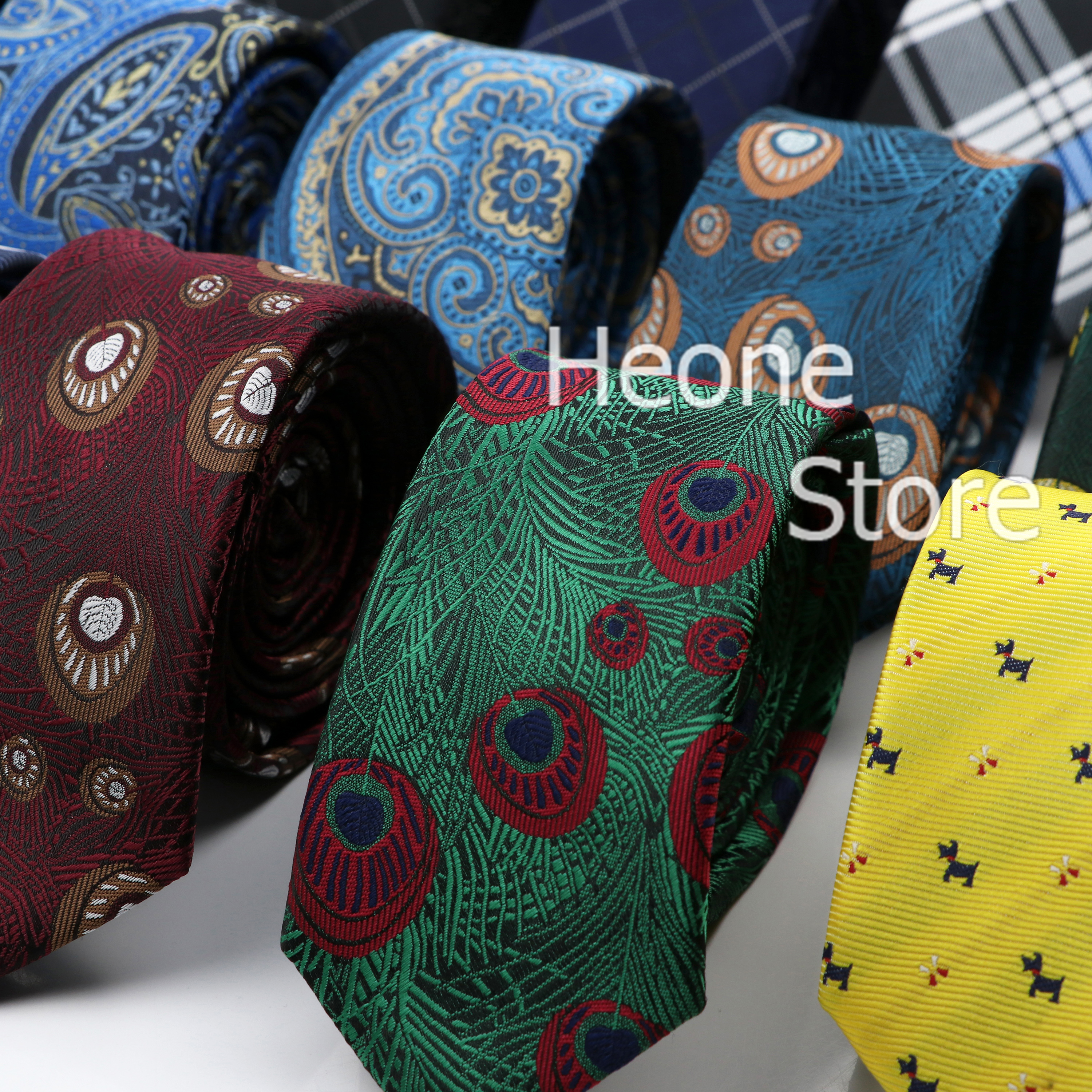 New Men Ties Solid Color Strip - Skinny Tie Men recensione e prezzo