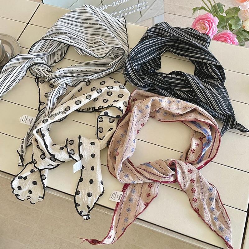 *1Pcs Soft Cotton Linen Triang - Bandana Cotton recensione e prezzo