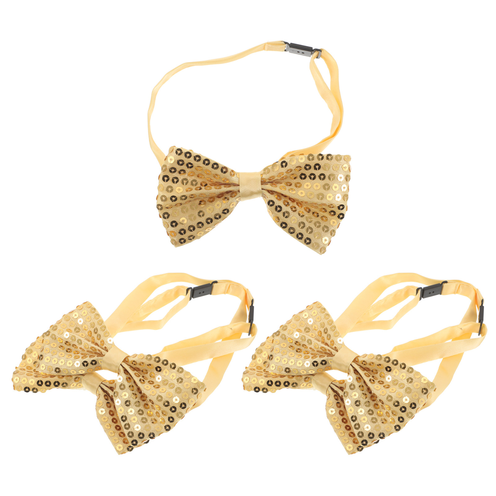 5Pcs Silver Sequin Bow Ties fo - Bow Tie Pre Tied recensione e prezzo