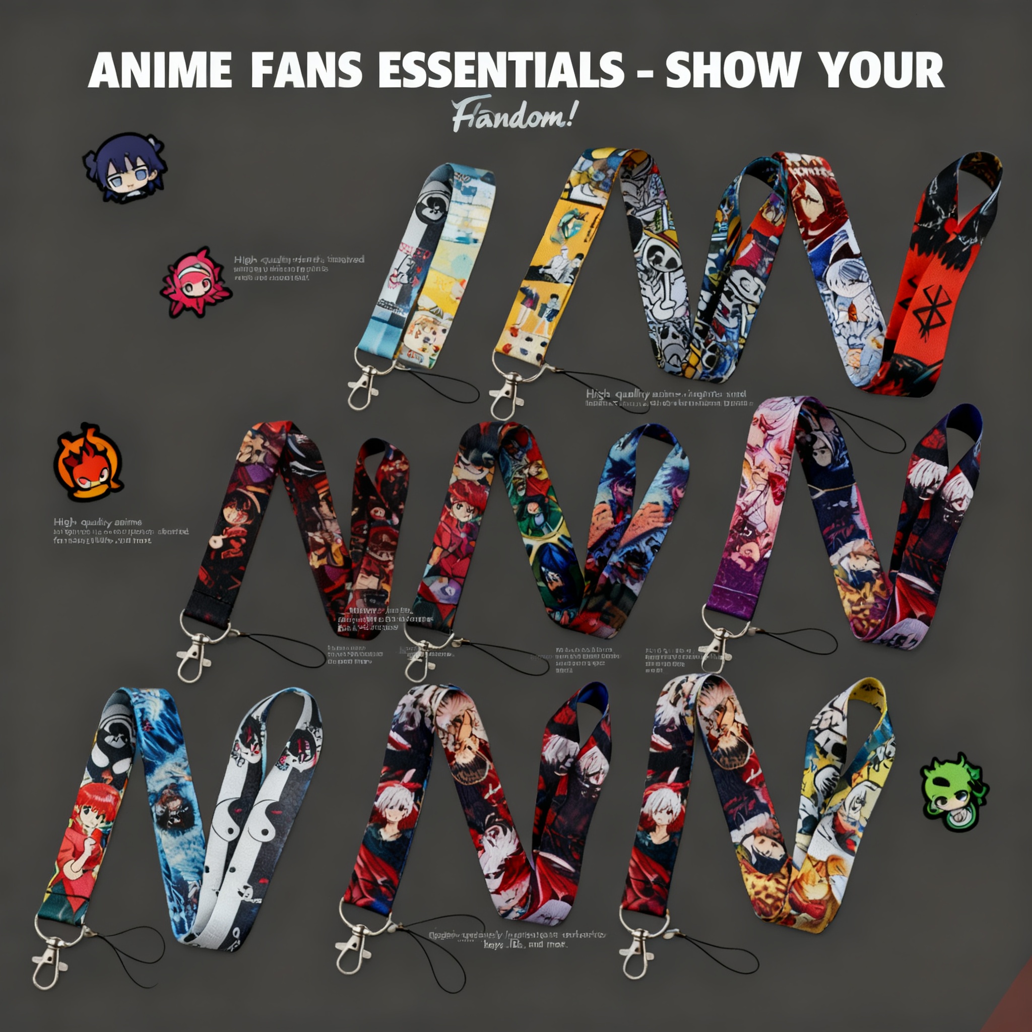 Anime Lanyard Neck Strap For I - Lanyard Badge Holder recensione e prezzo