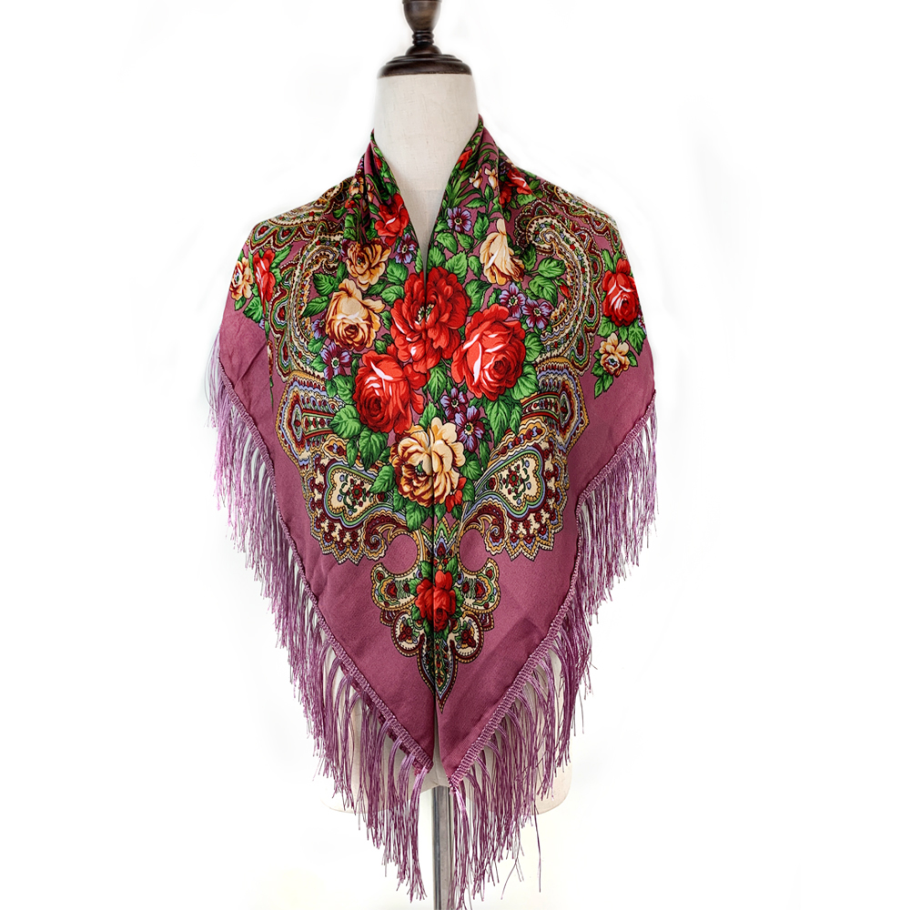 115*115cm Luxury Floral Print  - Bandana Cotton recensione e prezzo