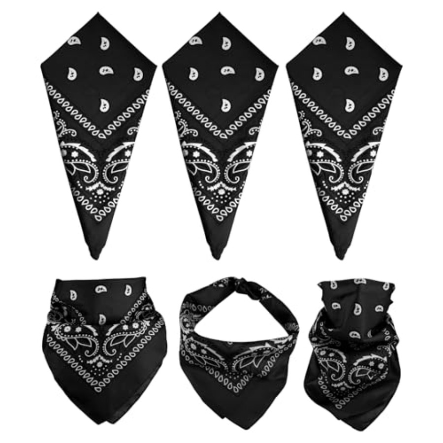3/6/ Pack Bandanas for Women M - Handkerchief Cotton Men recensione e prezzo