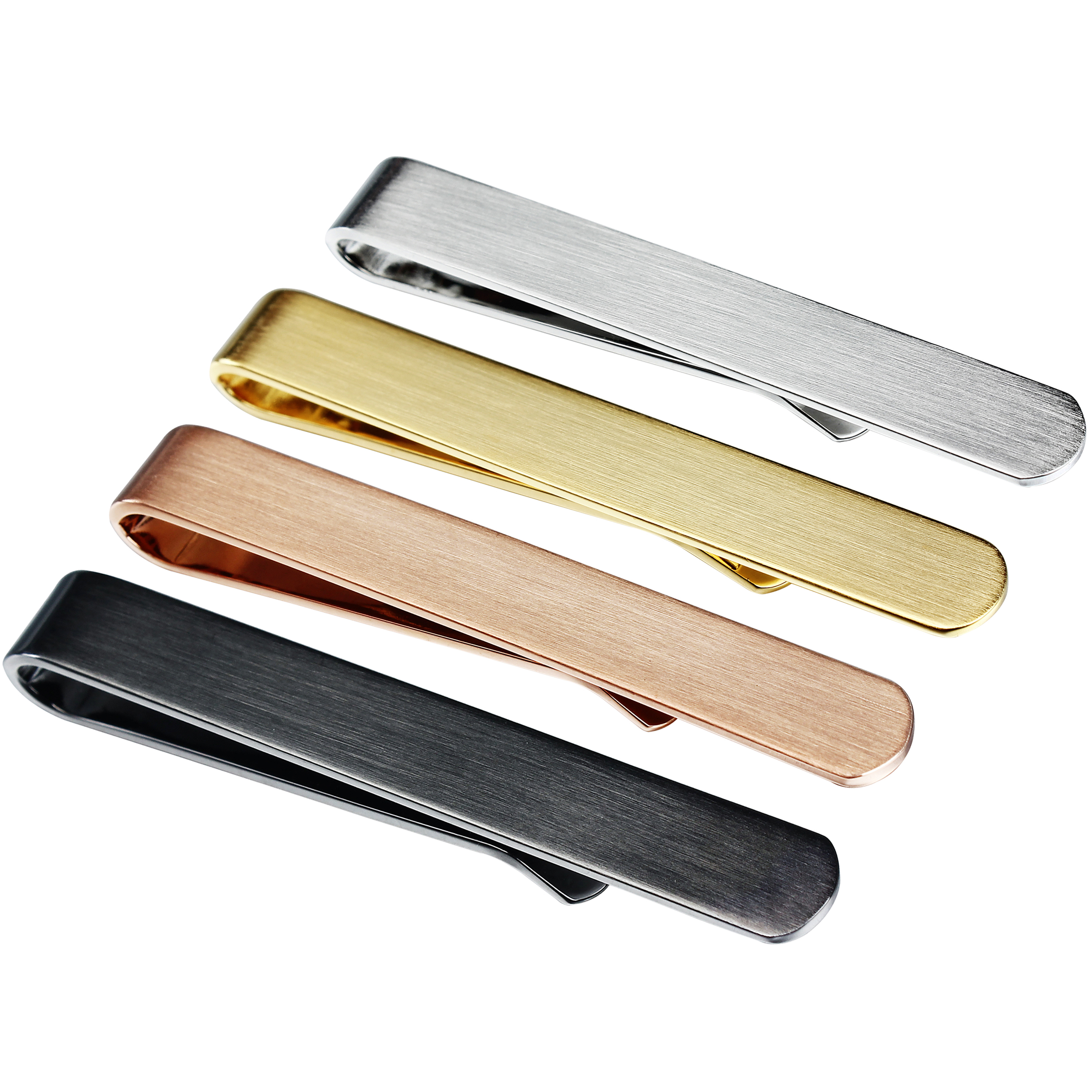 HAWSON 4pcs Skinny Tie Clip fo - Tie Bar Set Gift recensione e prezzo