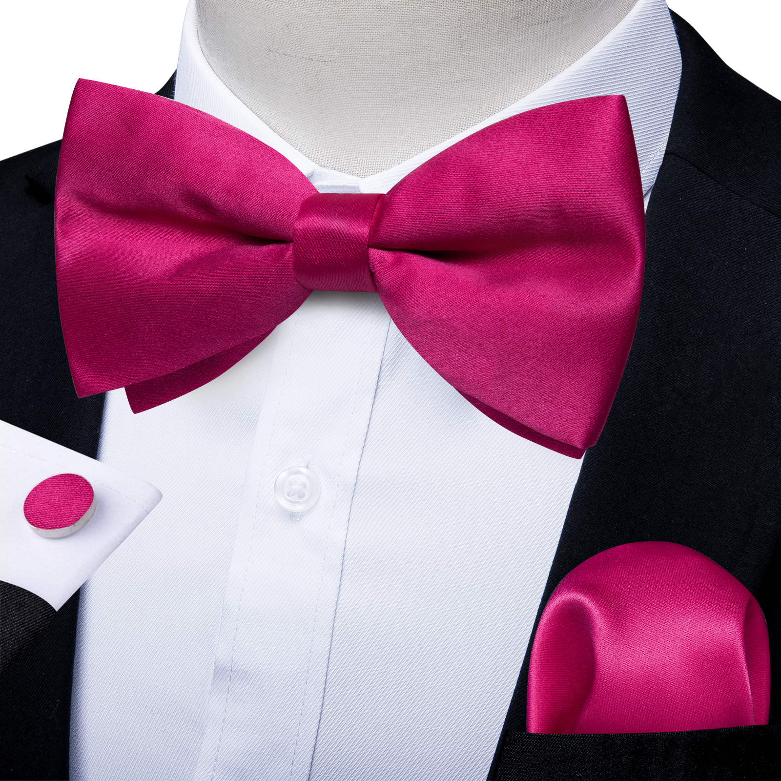 Men's Solid Pre-tied Bowtie Ro - Bow Tie Pre Tied recensione e prezzo