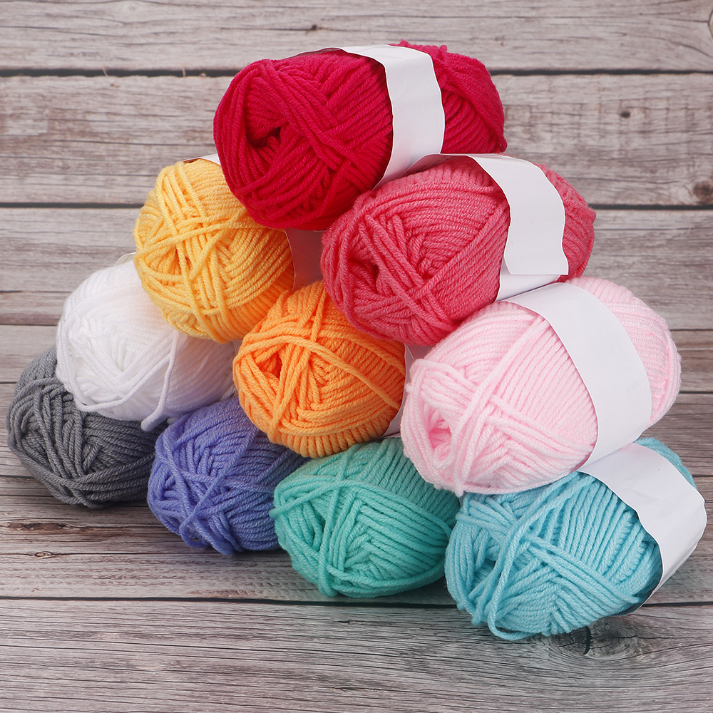 25(50)pcs/bag 4 Ply Milk Cotto - Woven Scarf Blanket recensione e prezzo