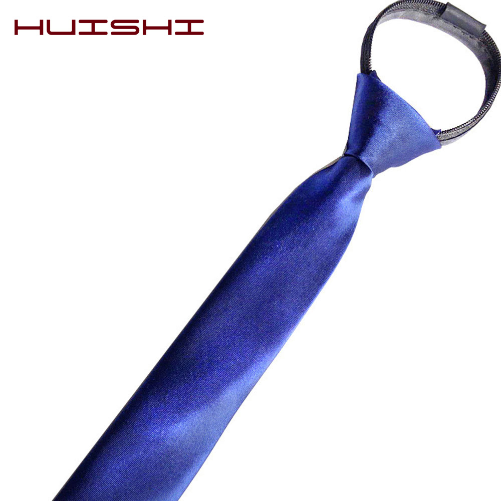 HUISHI Pre-tied Zipper Tie Nec - Skinny Tie Men recensione e prezzo