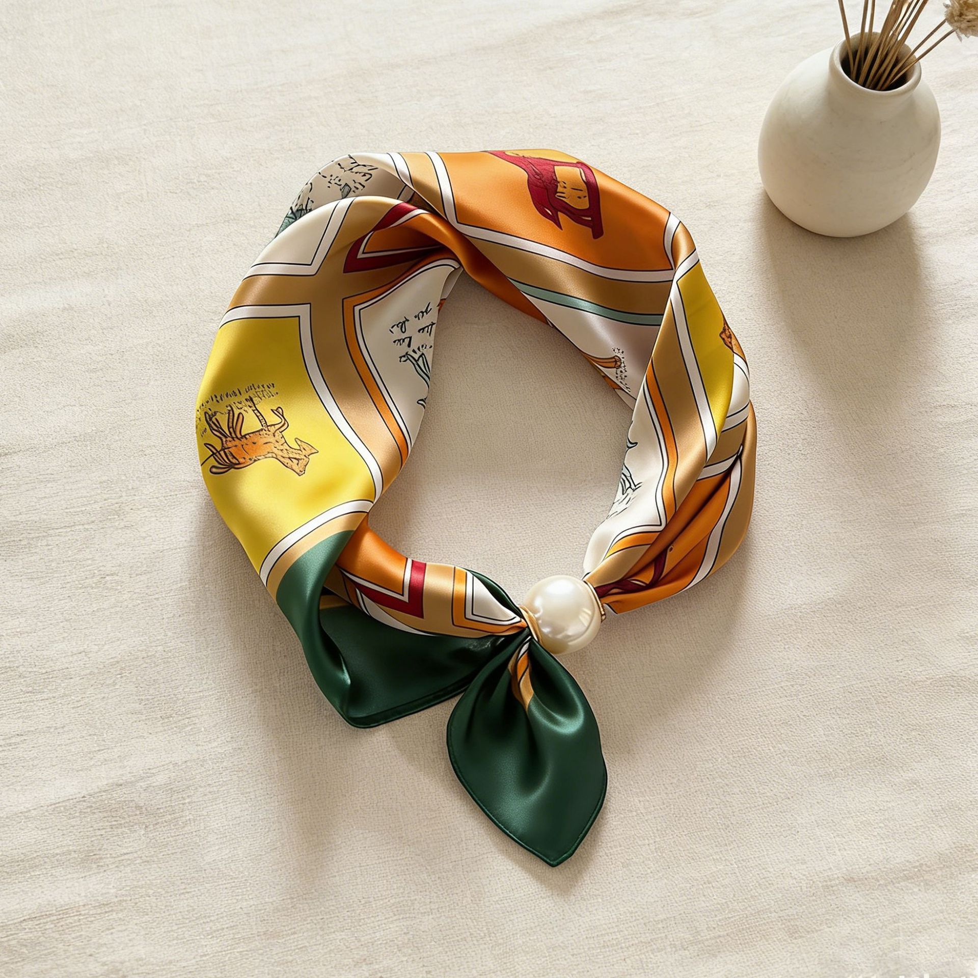 Scarf Chain Silk Lazy Magnetic - Face Scarf Mask recensione e prezzo