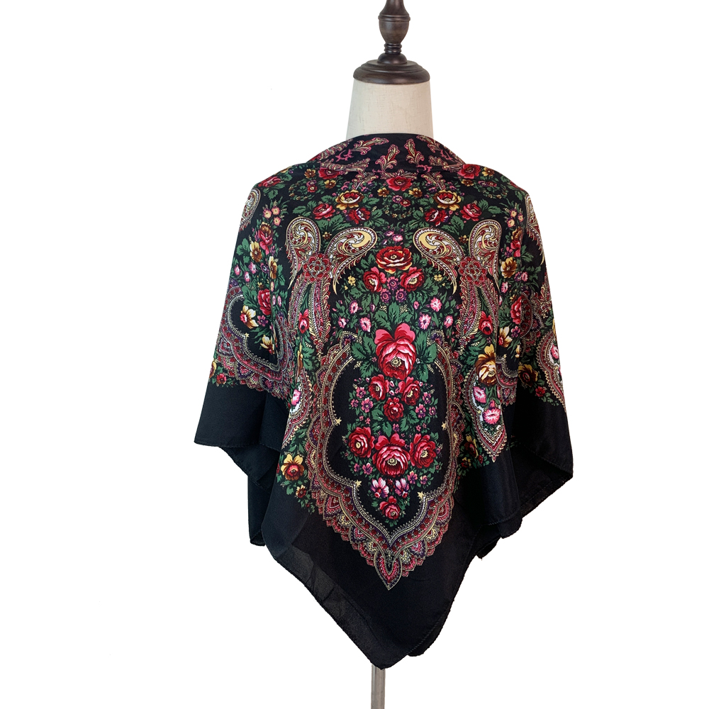100*100cm Russian Square Scarf - Bandana Cotton recensione e prezzo