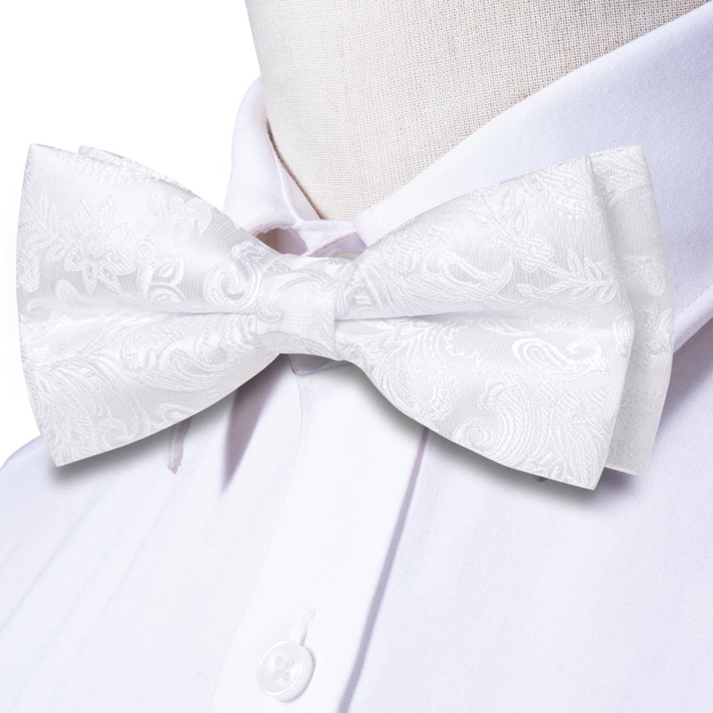 Hi-Tie Mens Bow Tie Hanky Cuff - Bow Tie Pre Tied recensione e prezzo