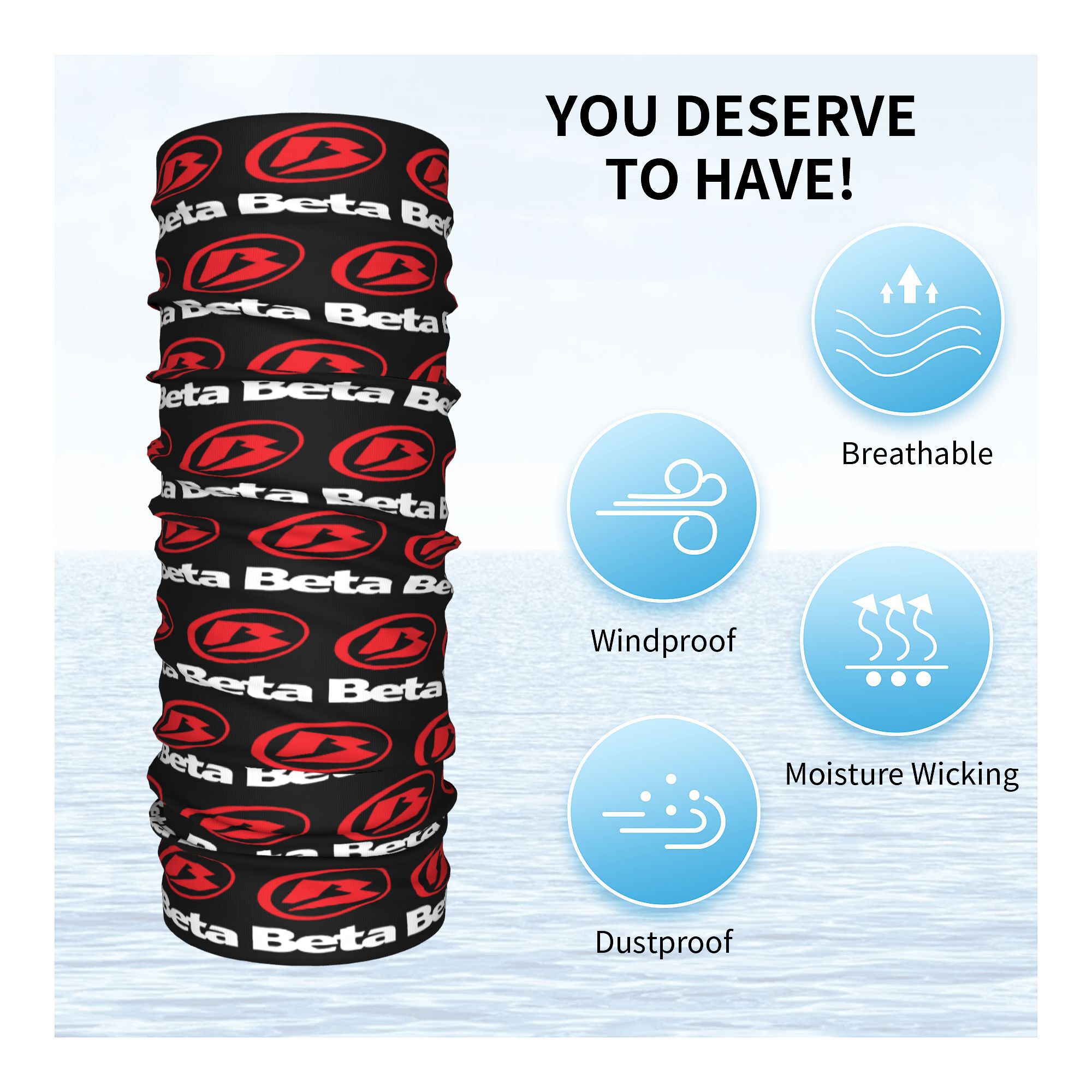 Custom New Motorcycle Racing B - Neck Warmer Tube recensione e prezzo