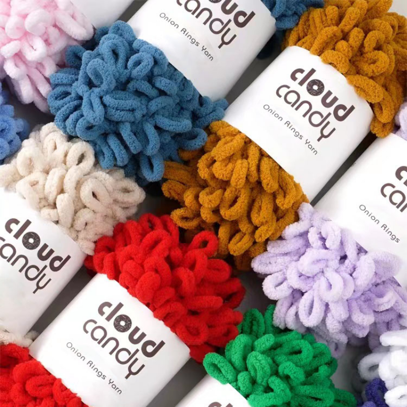 100g/Roll Finger Loop Yarn Thr - Woven Scarf Blanket recensione e prezzo