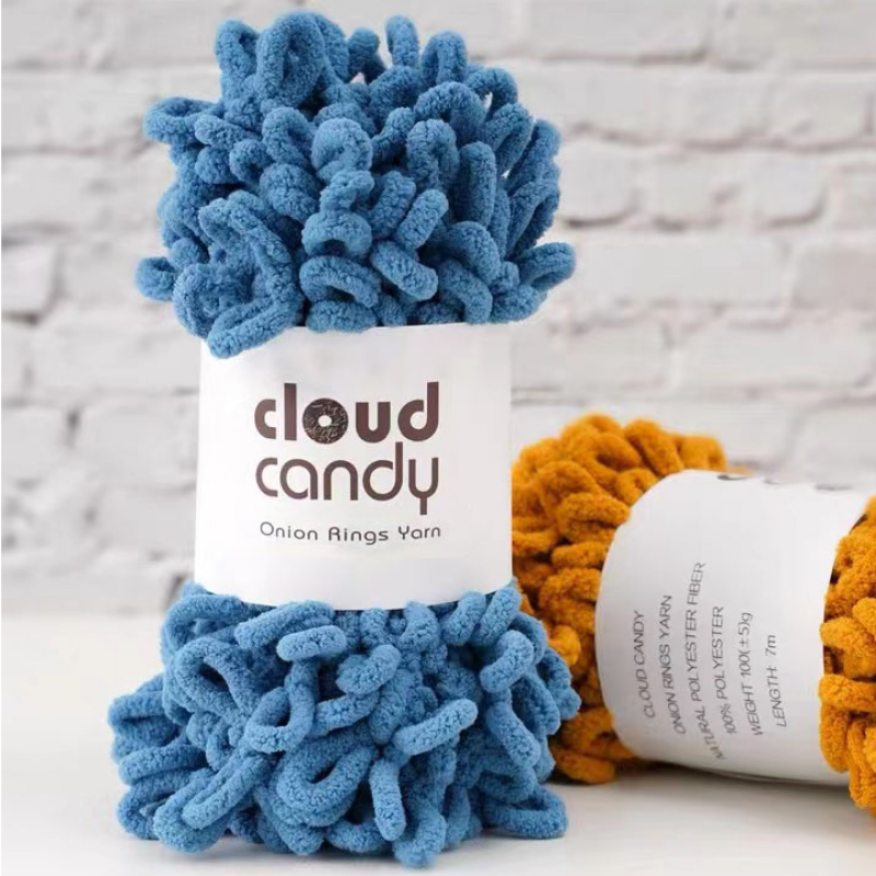100g/Roll Finger Loop Yarn Thr - Woven Scarf Blanket recensione e prezzo