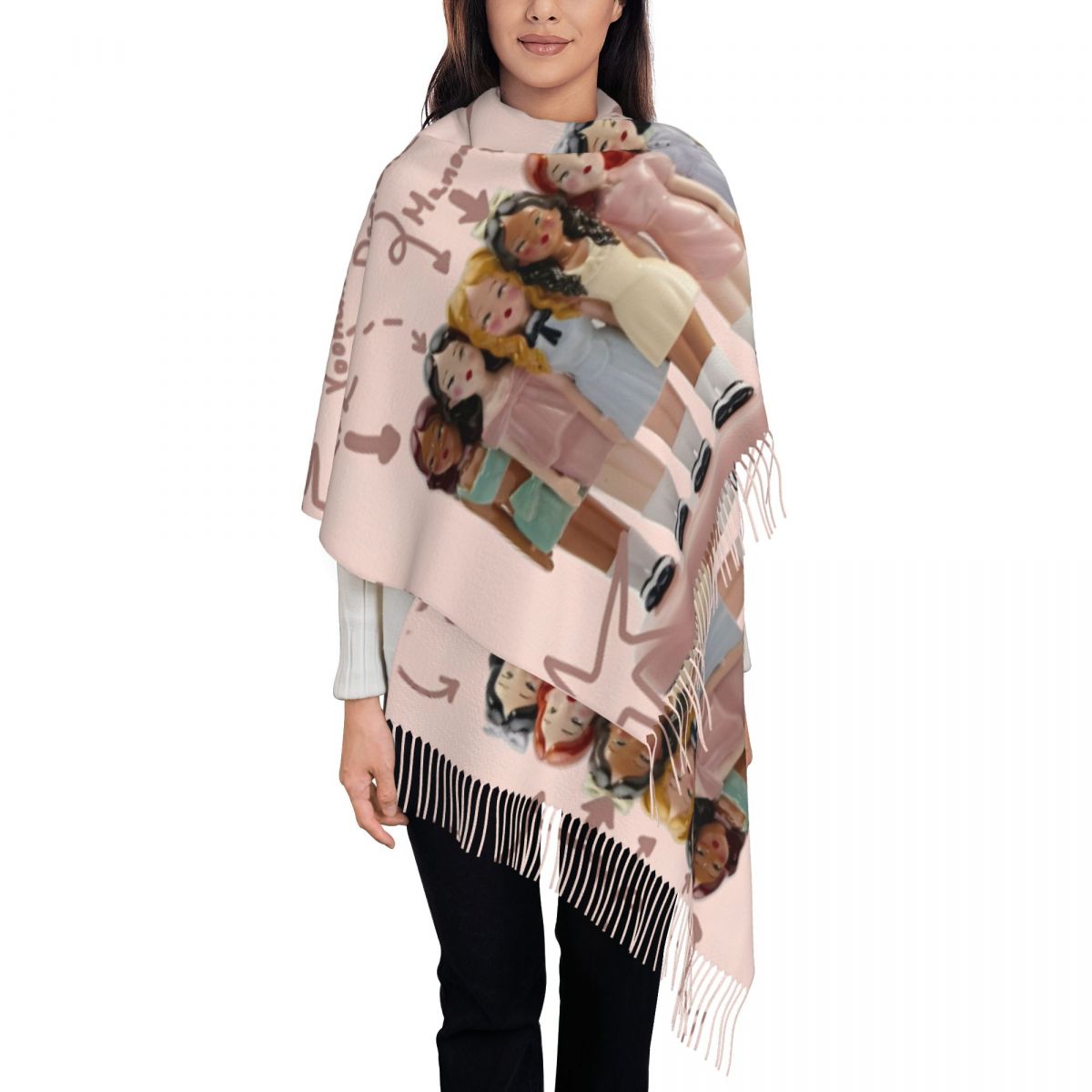 Katseye Kpop Idol Shawl Wrap W - Pashmina Wrap Large recensione e prezzo