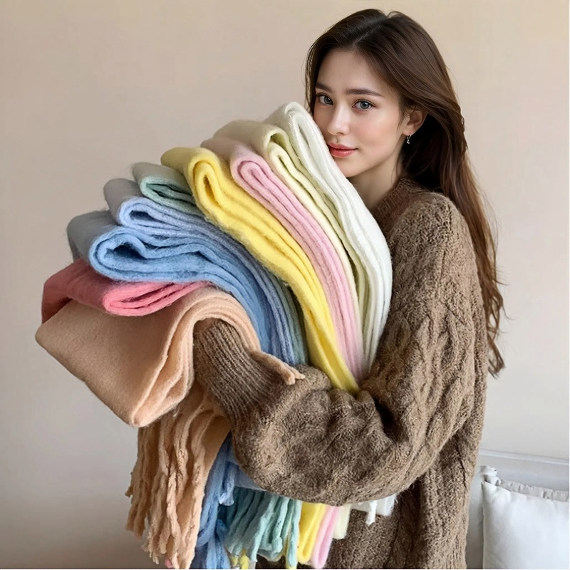 Winter Scarf for Women Cashmer - Woven Scarf Blanket recensione e prezzo