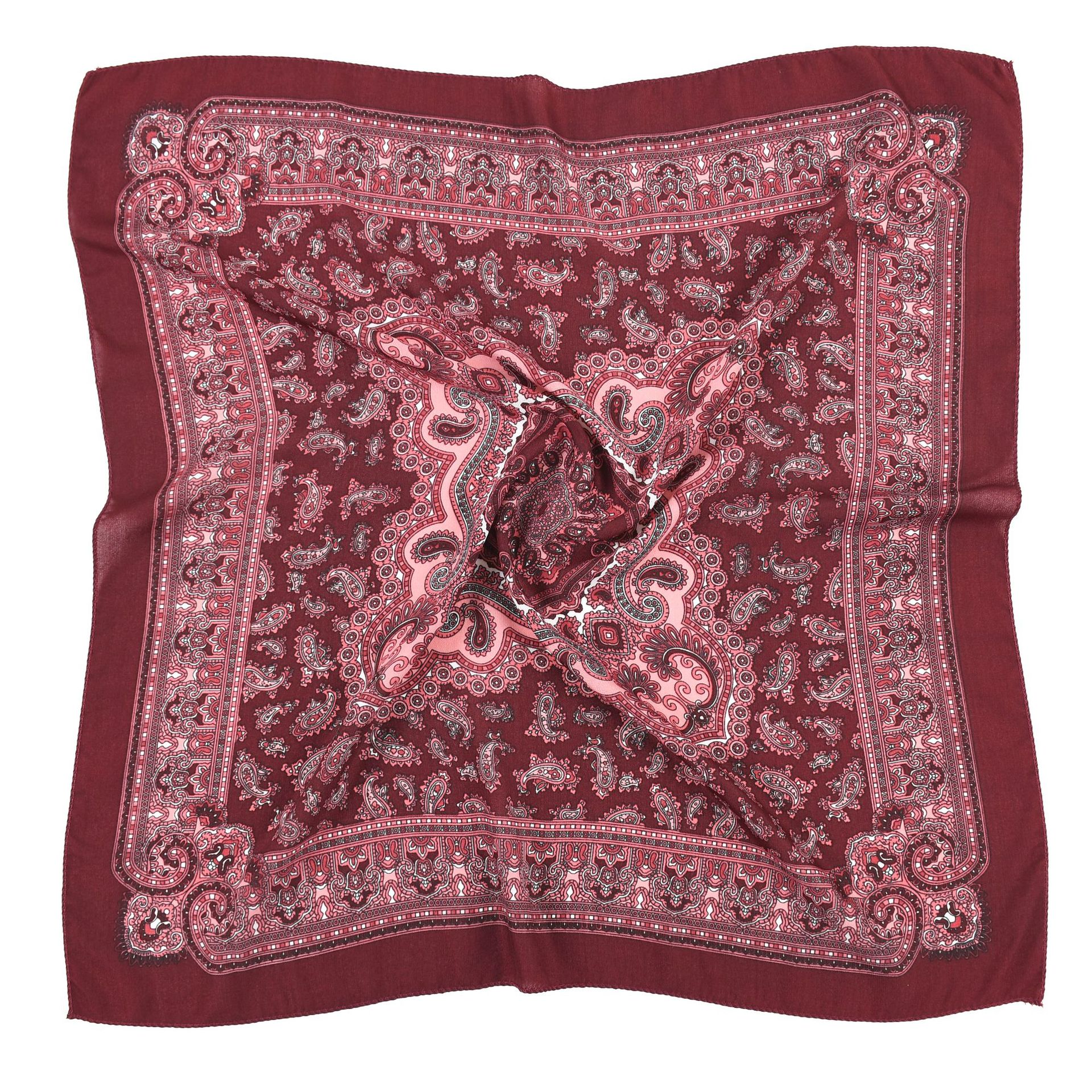 70*70cm Women Retro Floral Rus - Bandana Cotton recensione e prezzo
