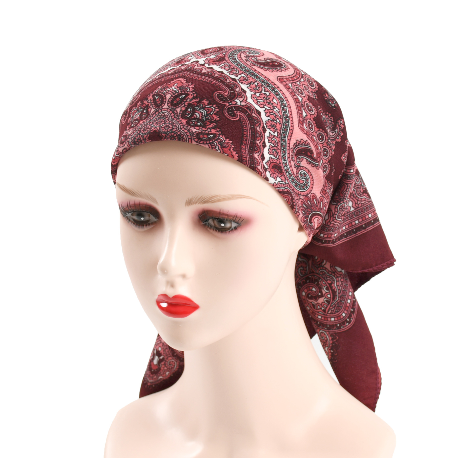 70*70cm Women Retro Floral Rus - Bandana Cotton recensione e prezzo