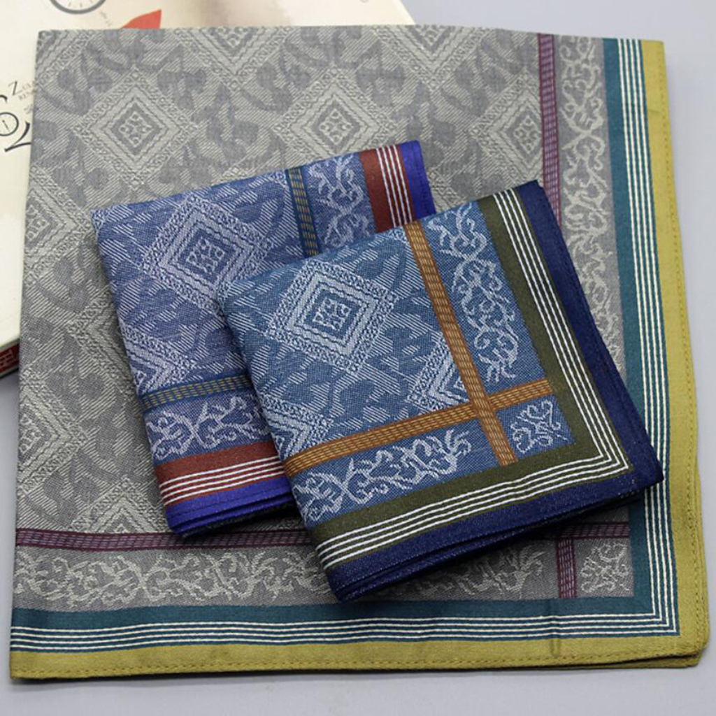 3pcs Mens Plaid Wedding Handke - Handkerchief Cotton Men recensione e prezzo