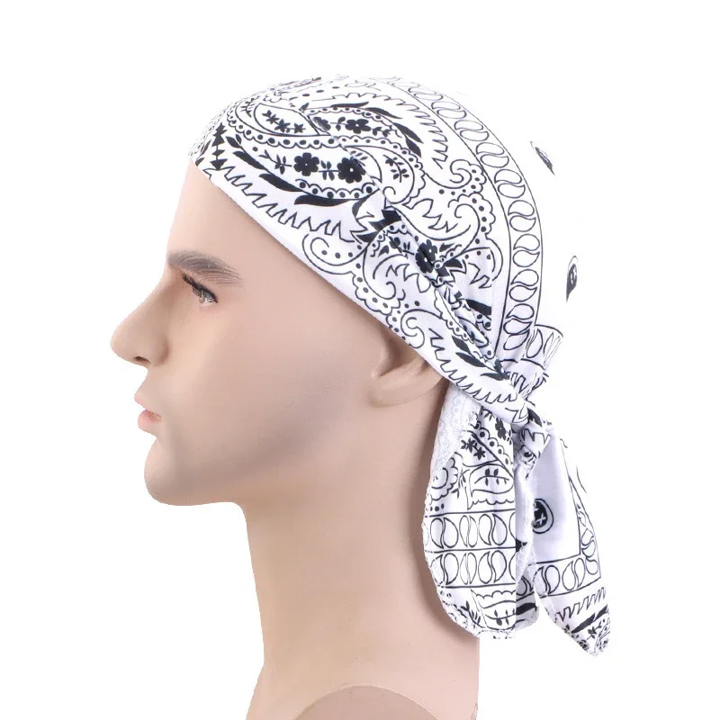 New Men Women Print Durag Du-R - Bandana Doo Rag recensione e prezzo
