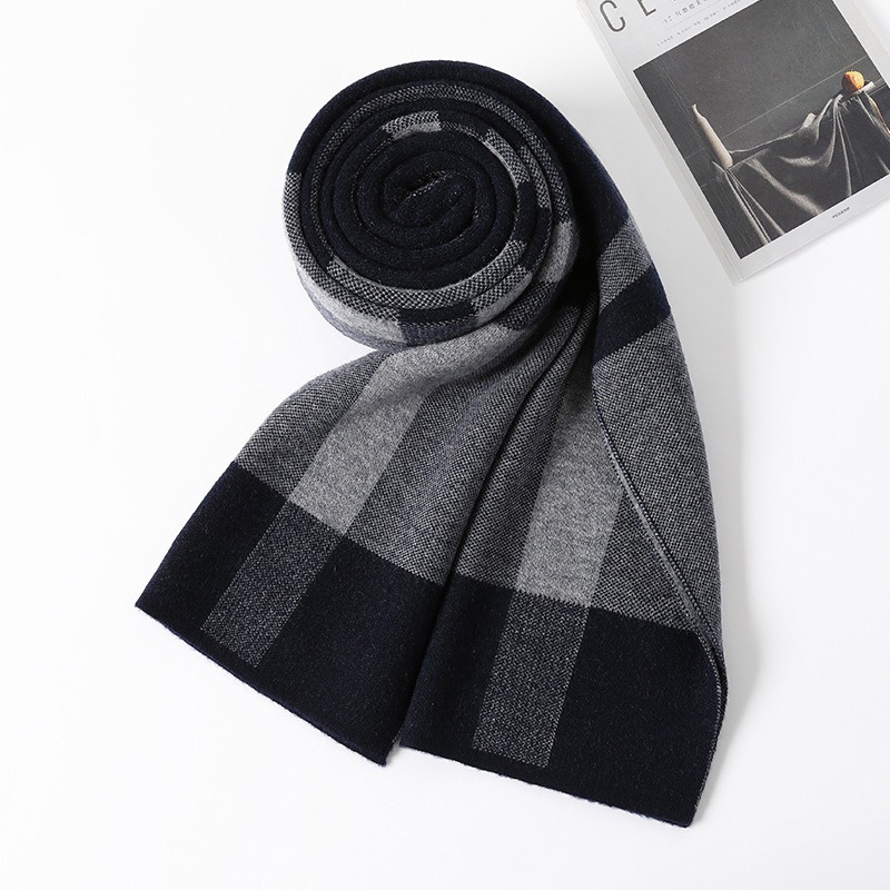Luxury Scarf Man Winter Warm W - Muffler Men Wool recensione e prezzo