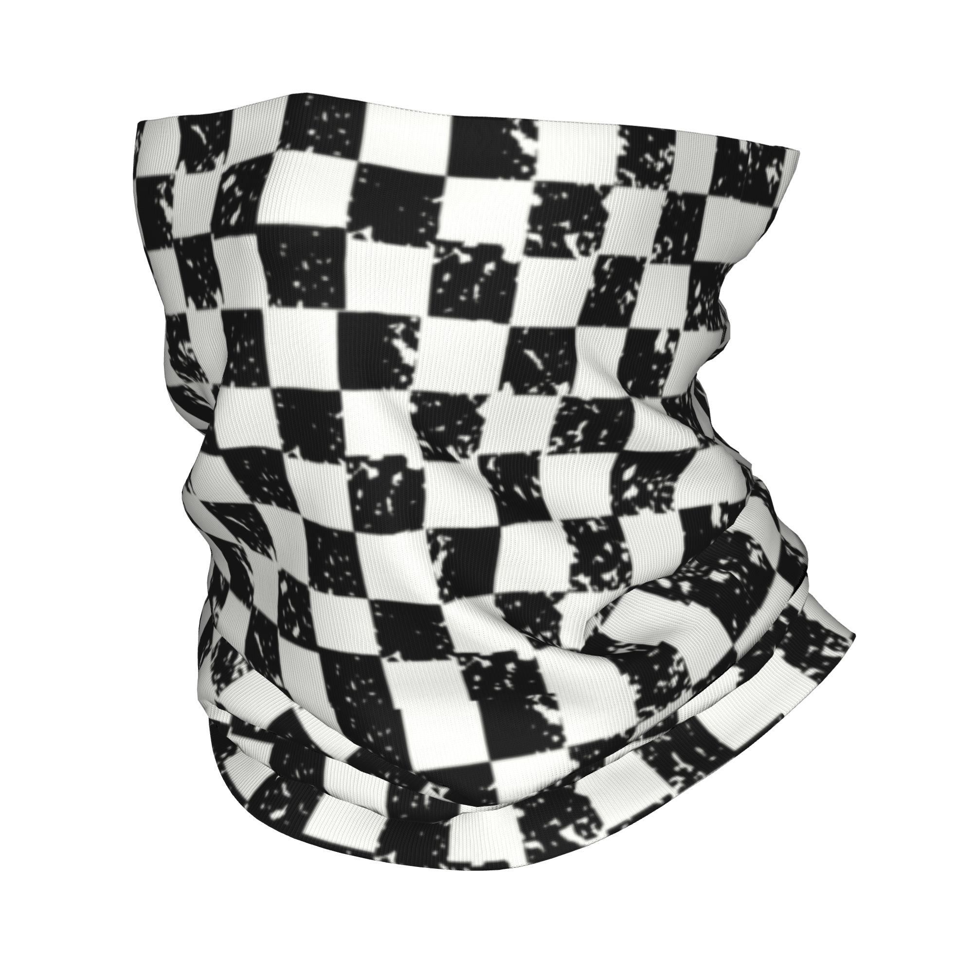 Custom Retro Checkered Flag Wi - Neck Warmer Tube recensione e prezzo